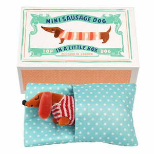 Zabawka pluszowa Mini Sausage Dog in a Little Box – Rex London obraz