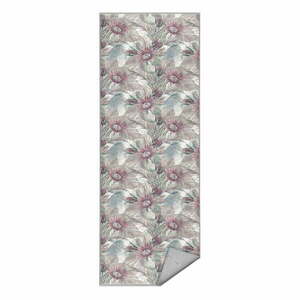 Fioletowo-szary chodnik odpowiedni do prania 80x200 cm Dusty Flowers – Mila Home obraz