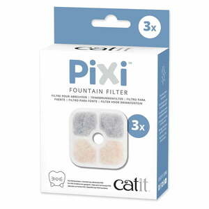 Filtry do poidełka fontanny dla kotów 3 szt. Catit Pixi – Plaček Pet Products obraz