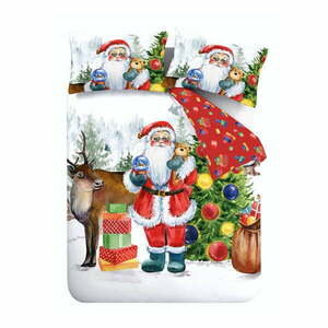 Pościel dwuosobowa 200x200 cm Retro Santa – Catherine Lansfield obraz