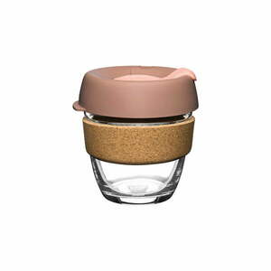 Różowy/brązowy kubek podróżny 227 ml Brew Frappe S – KeepCup obraz