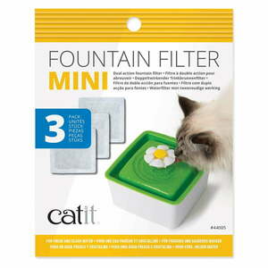 Filtry do poidełka fontanny dla kotów 3 szt. Catit Mini Flower – Plaček Pet Products obraz