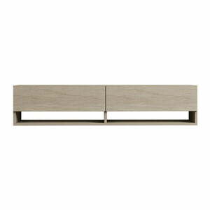 Beżowa szafka pod TV 141x31x30 cm Arges – Kalune Design obraz