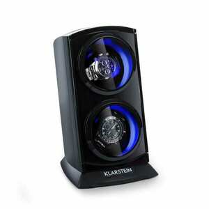 Klarstein St. Gallen Premium, rotomat, 2 zegarki, 4 prędkości, kolor czarny obraz