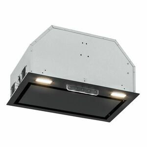 Klarstein Camila okap kuchenny do zabudowy 52 cm 397 m³/h, LED panel dotykowy stal nierdzewna obraz