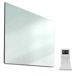 Klarstein Marvel Mirror 600, panel grzewczy na podczerwień, grzejnik, 600 W, programator tygodniowy, lustro obraz