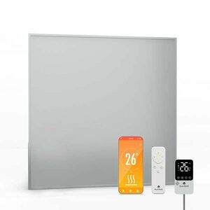 Blumfeldt RadiantSmart panel grzewczy na podczerwień, zewnętrzny termostat, 360 W, energooszczędny obraz