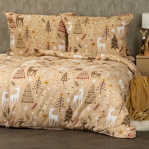 4Home Flanelowa pościel Festive, 140 x 220 cm, 70 x 90 cm, 140 x 220 cm, 70 x 90 cm obraz