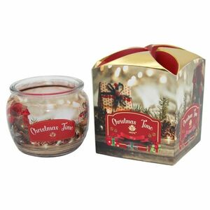 Arome Świeczka zapachowa w szkle Cranberry and Clove, 90 g obraz