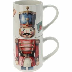 2-częściowy zestaw kubków Dziadek do orzechów, 265 ml, porcelana obraz