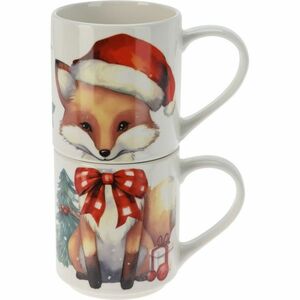 2-częściowy zestaw kubków Fox, 265 ml, porcelana obraz