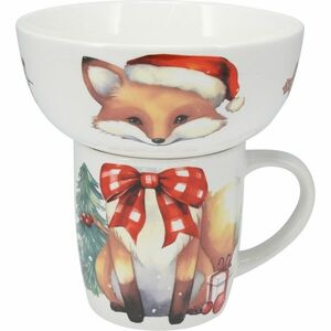 Zestaw śniadaniowy Fox, 2 szt., porcelana obraz