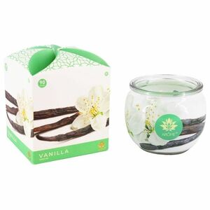 Arome Świeczka zapachowa w szkle Vanilla, 90 g obraz