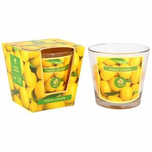 Arome Świeczka zapachowa w szkle Fresh Lemon, 120 g obraz