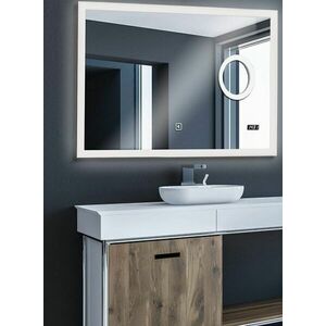 Lustro łazienkowe LED Aquamarin - 80 x 60 cm obraz