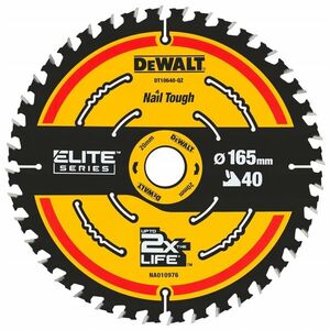 Dewalt DT10640 tarcza do drewna piła 165x20mm 40z obraz