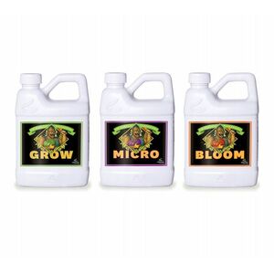 Zestaw Advanced Nutrients Grow Micro Bloom 3x 500ml z formułą pH perfect obraz