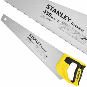 Piła płatnica ręczna Stanley STHT20355-1 TradeCut 450mm 11TPI obraz