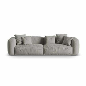 Jasnoszara sofa modułowa 320 cm Martina – Micadoni Home obraz