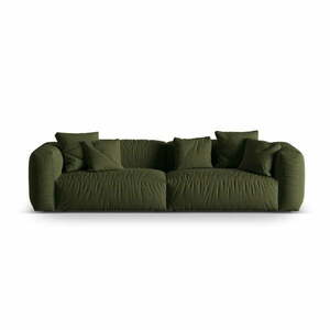 Zielona sofa modułowa 320 cm Martina – Micadoni Home obraz