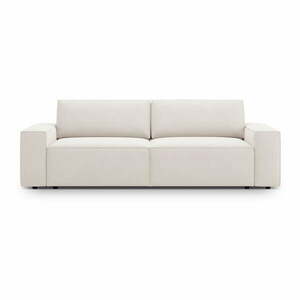 Beżowa rozkładana sofa 247 cm Jodie – Micadoni Home obraz