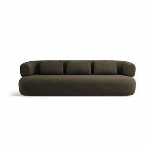 Brązowa sofa z materiału bouclé 226 cm Jenny – Micadoni Home obraz