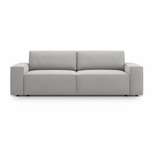 Jasnoszara rozkładana sofa 247 cm Jodie – Micadoni Home obraz