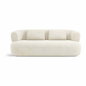 Beżowa sofa z materiału bouclé 178 cm Jenny – Micadoni Home obraz