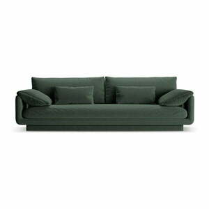 Ciemnozielona sofa 250 cm Torino – Micadoni Home obraz