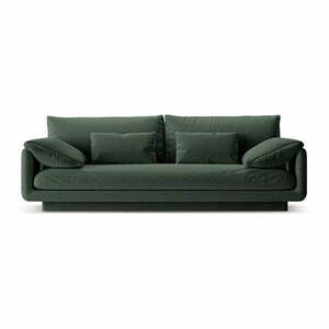 Ciemnozielona sofa 220 cm Torino – Micadoni Home obraz