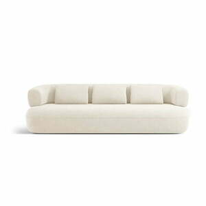 Beżowa sofa z materiału bouclé 226 cm Jenny – Micadoni Home obraz