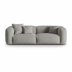 Jasnoszara sofa modułowa 240 cm Martina – Micadoni Home obraz