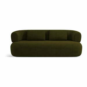 Zielona sofa z materiału bouclé 178 cm Jenny – Micadoni Home obraz