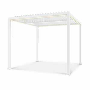 Blumfeldt Panteon Climax Ambient, altana ogrodowa, pergola, 3 x 3 m, 4 słupki narożne, dach bioklimatyczny obraz