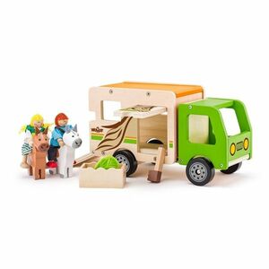 Woody Truck do transportu koni obraz