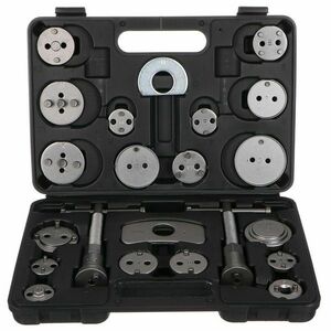 Sixtol Kompresor tłoczków hamulcowych MECHANIC BRAKE SET BLACK 22, 22 szt. obraz