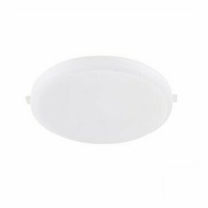 Emithor 63200 Agilo panel sufitowy LED wpuszczany, śr. 9, 3 cm, 8 W, 4000 K, biały obraz