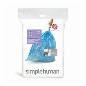 Simplehuman Worki na śmieci V 16-18 l, 20 szt. obraz