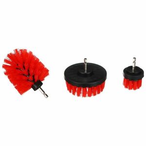 Sixtol Zestaw szczotek do czyszczenia samochoduCAR DETAILING DRILL BRUSH 3 MEDIUM, 3 szt. obraz