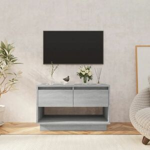 vidaXL Szafka pod TV, szary dąb sonoma, 70x41x44 cm obraz