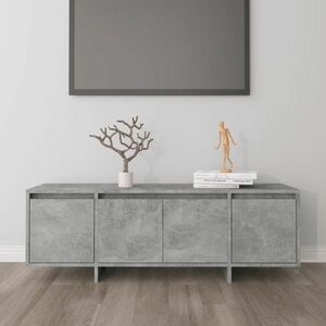 vidaXL Szafka pod TV, szarość betonu, 120x30x40, 5 cm obraz