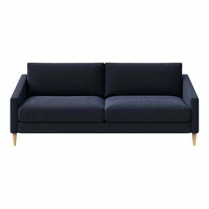 Ciemnoniebieska aksamitna sofa 200 cm Karoto – Ame Yens obraz