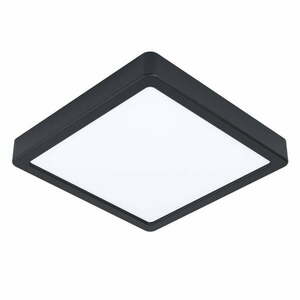 Czarna lampa sufitowa LED 21x21 cm FUEVA 5 – EGLO obraz