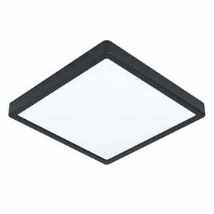 Czarna lampa sufitowa LED 28, 5x28, 5 cm FUEVA 5 – EGLO obraz