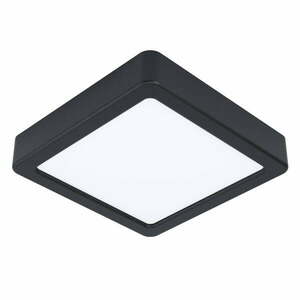 Czarna lampa sufitowa LED 16x16 cm FUEVA 5 – EGLO obraz