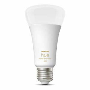 Inteligentna żarówka LED z gwintem E27, 15 W White ambiance – Philips Hue obraz