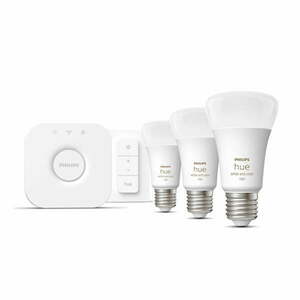 Inteligentny zestaw startowy 5 szt. z gwintem E27, 11 W White and color ambiance – Philips Hue obraz