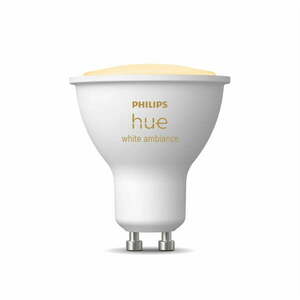 Inteligentna żarówka LED z gwintem GU10, 4 W White ambiance – Philips Hue obraz