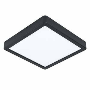 Czarna lampa sufitowa LED 21x21 cm FUEVA 5 – EGLO obraz