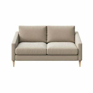 Beżowa aksamitna sofa 170 cm Karoto – Ame Yens obraz